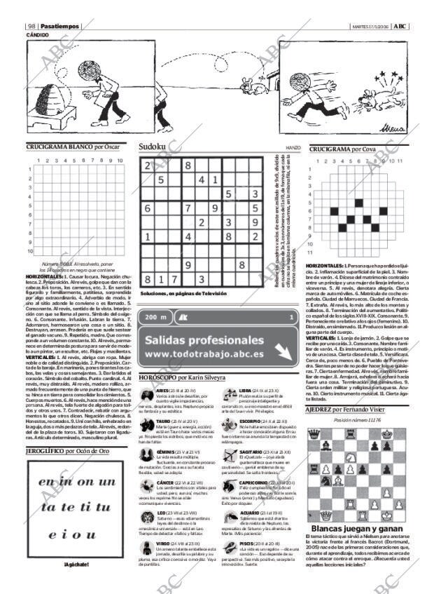 ABC MADRID 17-01-2006 página 98