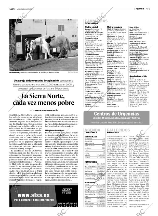 ABC MADRID 18-01-2006 página 49