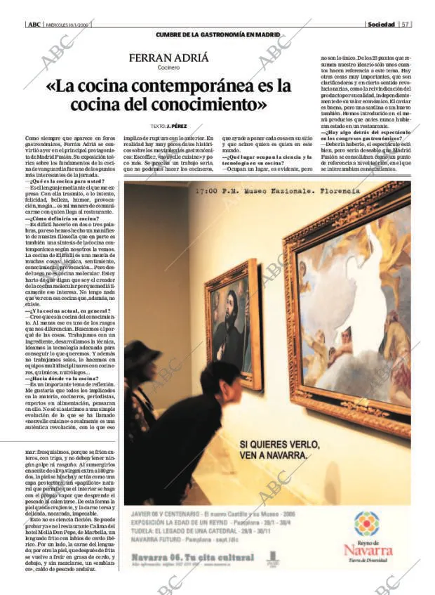 ABC MADRID 18-01-2006 página 57