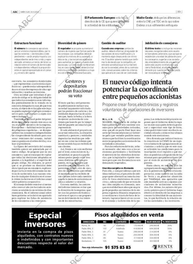 ABC MADRID 18-01-2006 página 89