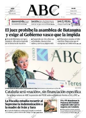 ABC SEVILLA 18-01-2006 página 1