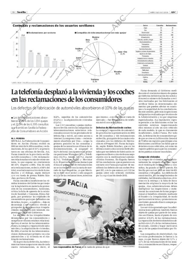 ABC SEVILLA 18-01-2006 página 16