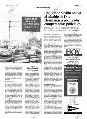 ABC SEVILLA 18-01-2006 página 21