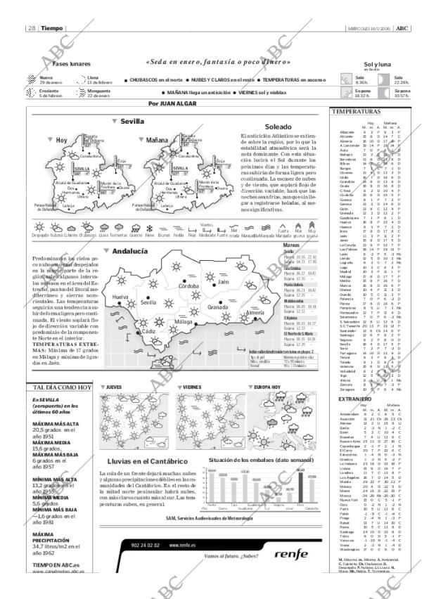 ABC SEVILLA 18-01-2006 página 28