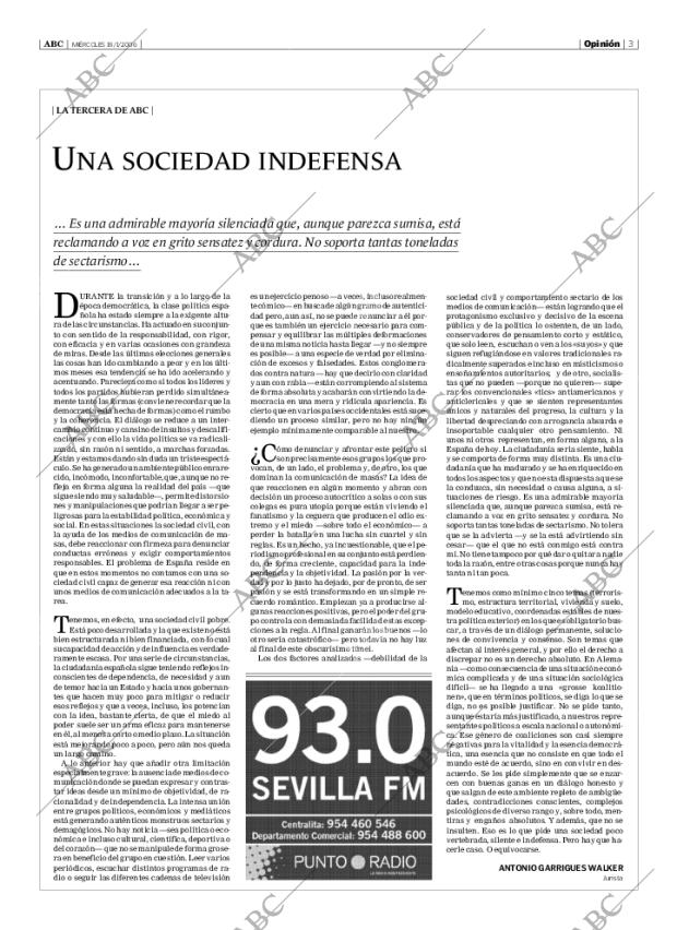 ABC SEVILLA 18-01-2006 página 3