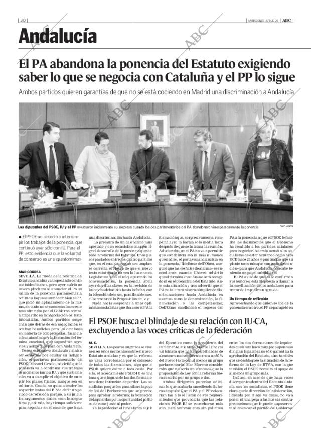 ABC SEVILLA 18-01-2006 página 30