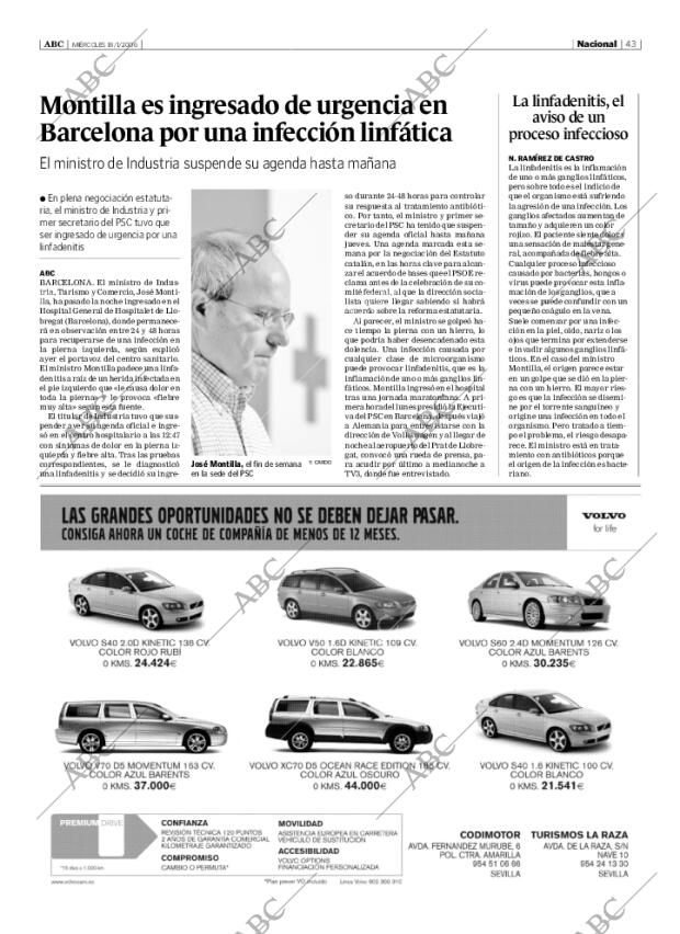ABC SEVILLA 18-01-2006 página 43