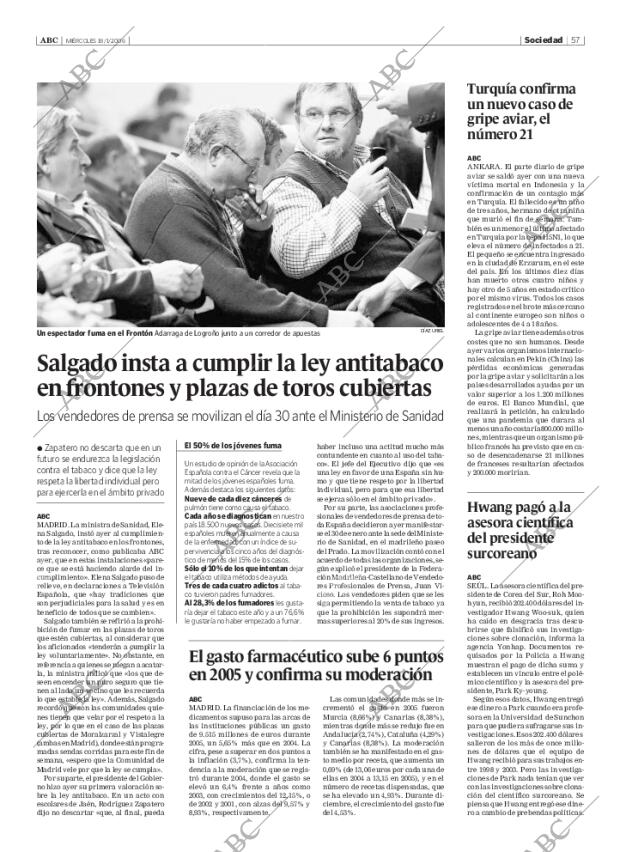 ABC SEVILLA 18-01-2006 página 57