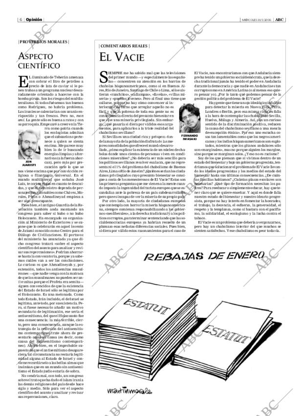 ABC SEVILLA 18-01-2006 página 6