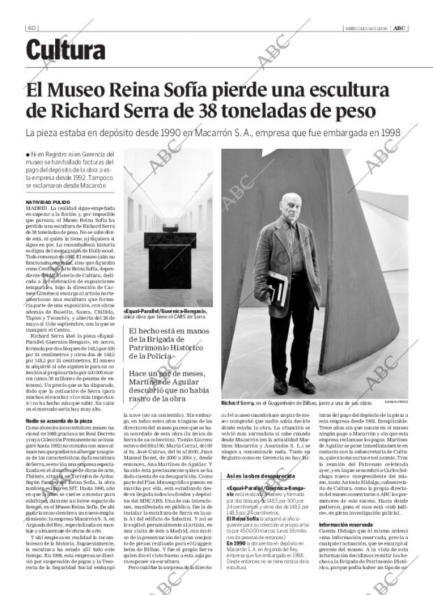 ABC SEVILLA 18-01-2006 página 60