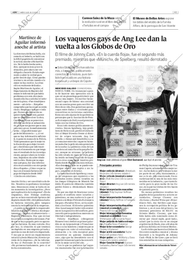 ABC SEVILLA 18-01-2006 página 61