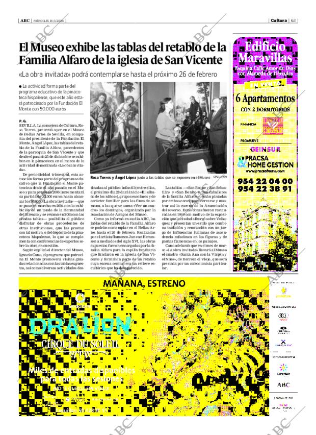 ABC SEVILLA 18-01-2006 página 63
