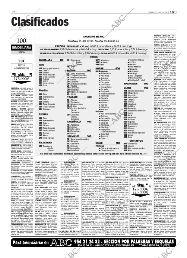 ABC SEVILLA 18-01-2006 página 72