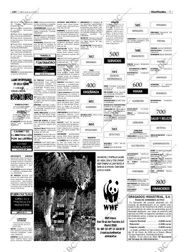 ABC SEVILLA 18-01-2006 página 75