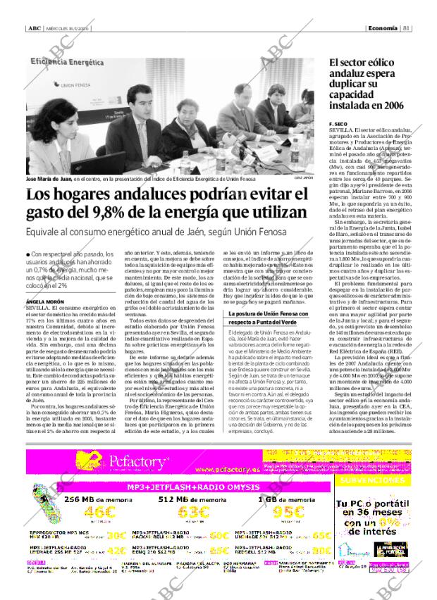 ABC SEVILLA 18-01-2006 página 81