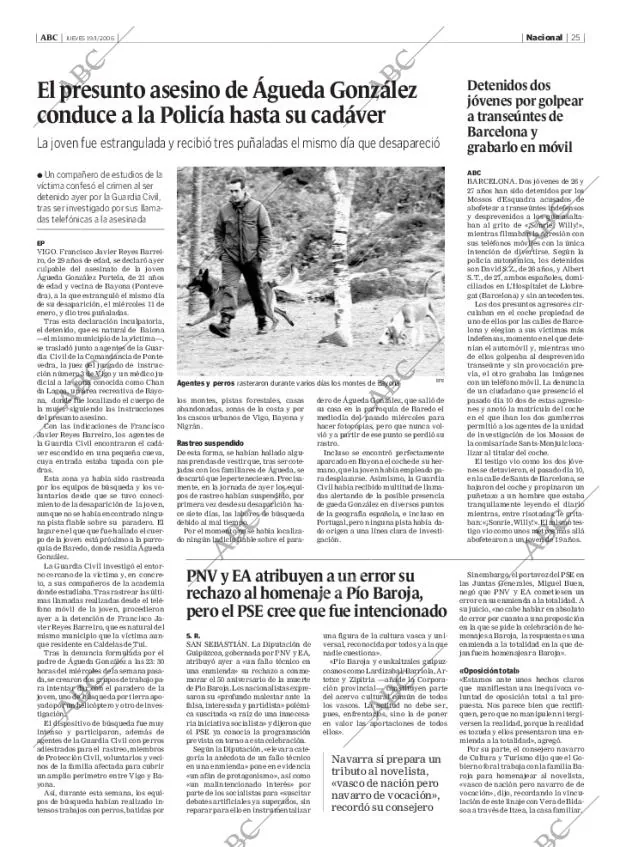 ABC MADRID 19-01-2006 página 25