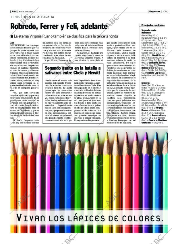 ABC SEVILLA 19-01-2006 página 109