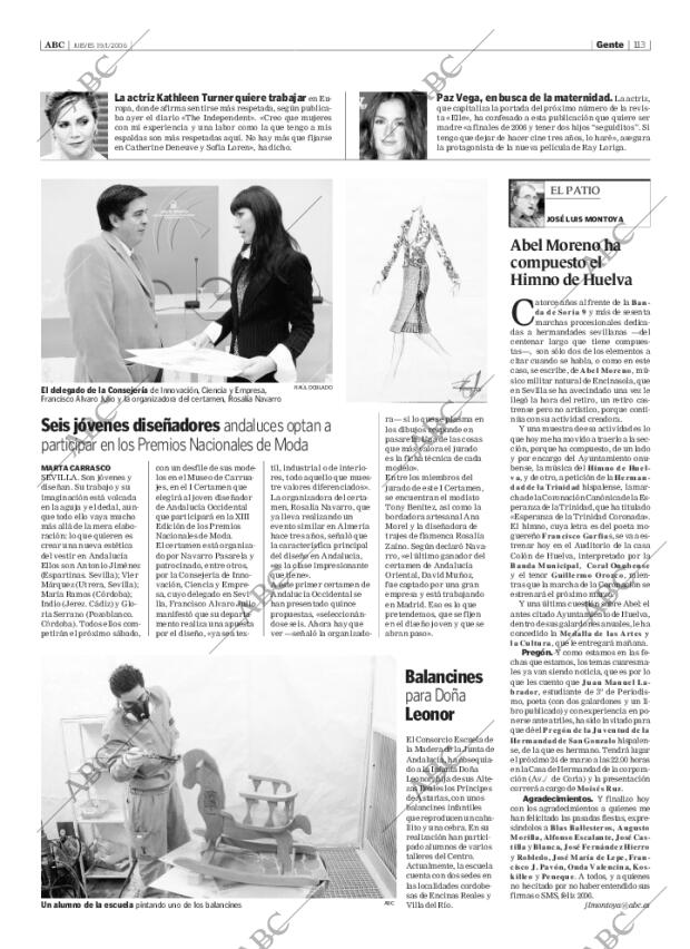ABC SEVILLA 19-01-2006 página 113