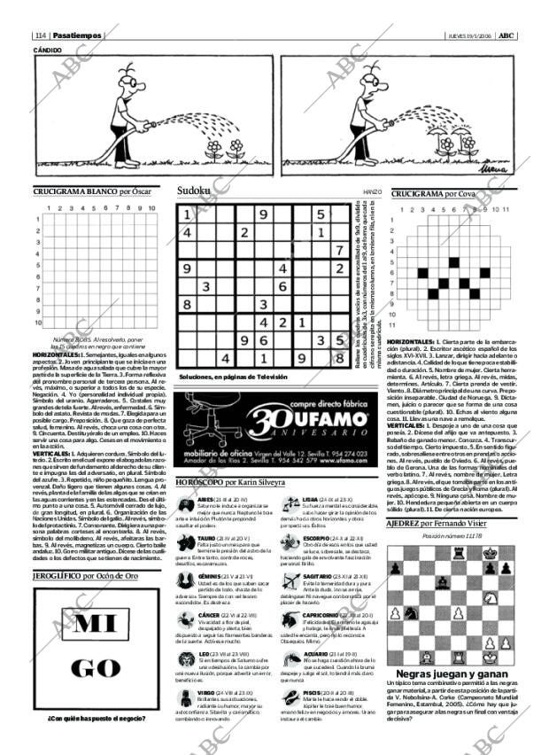 ABC SEVILLA 19-01-2006 página 114
