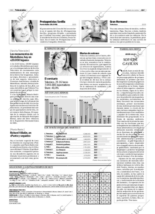 ABC SEVILLA 19-01-2006 página 116