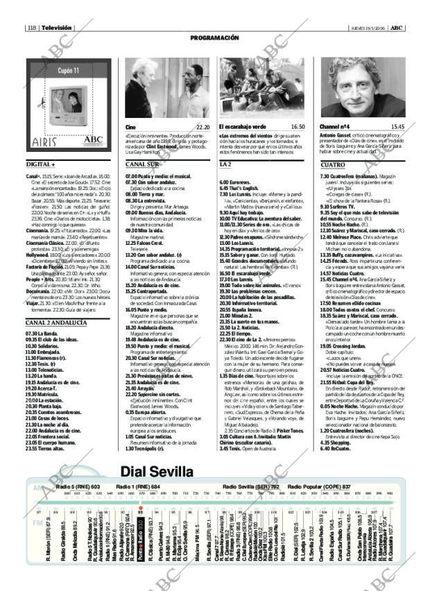 ABC SEVILLA 19-01-2006 página 118