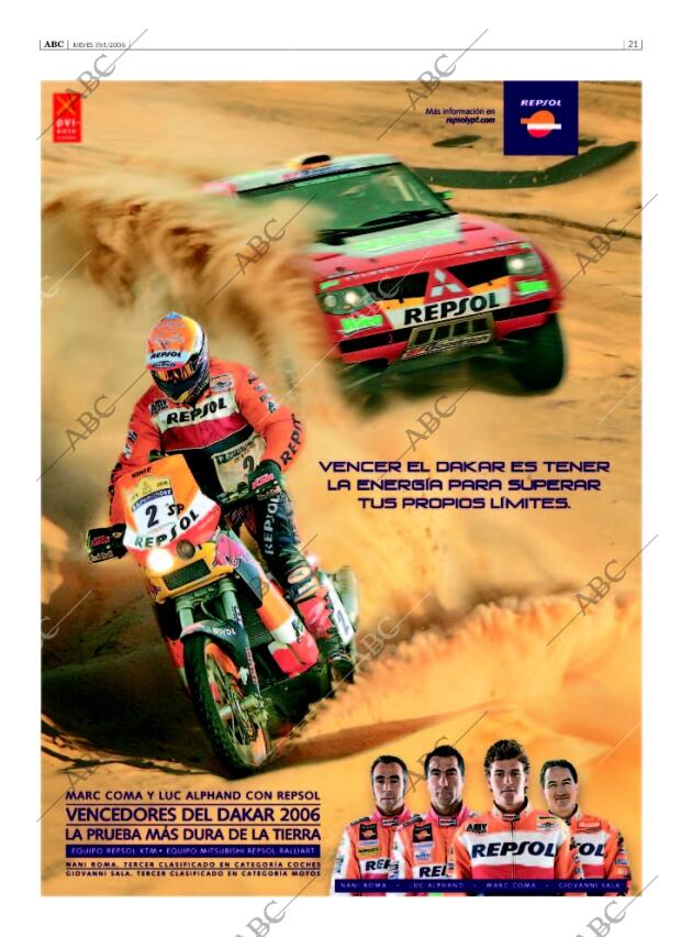 ABC SEVILLA 19-01-2006 página 21