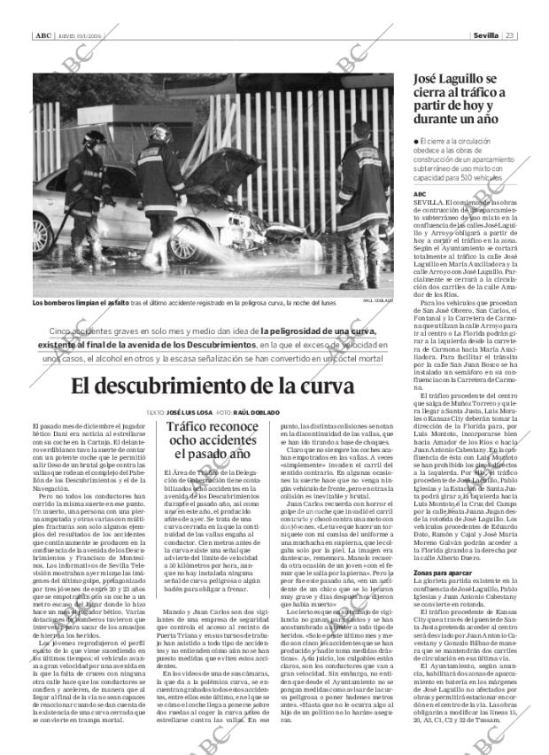 ABC SEVILLA 19-01-2006 página 23