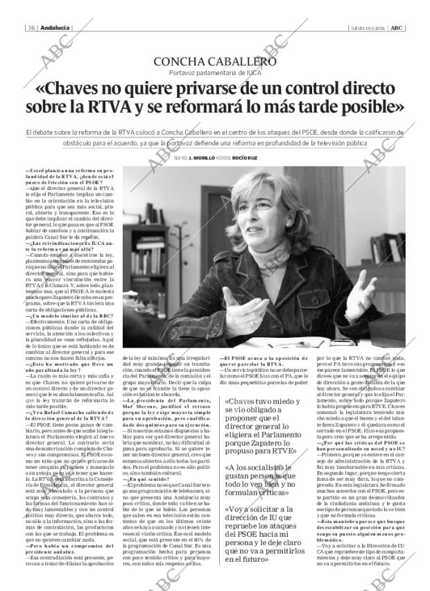 ABC SEVILLA 19-01-2006 página 36