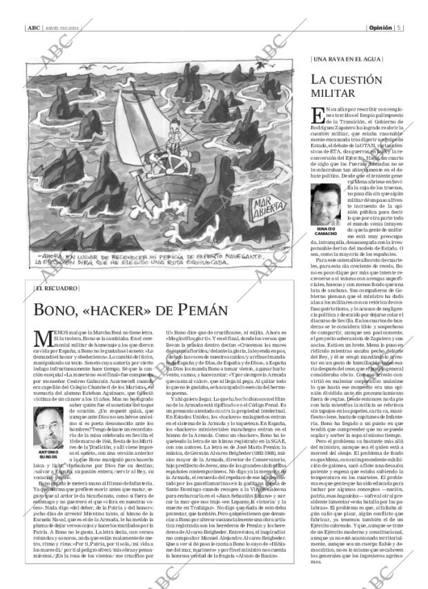 ABC SEVILLA 19-01-2006 página 5