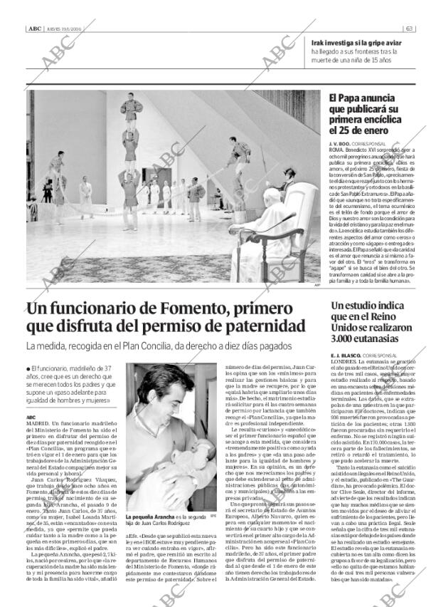 ABC SEVILLA 19-01-2006 página 63