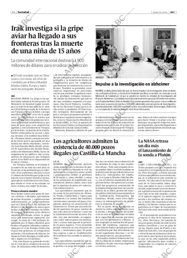 ABC SEVILLA 19-01-2006 página 64
