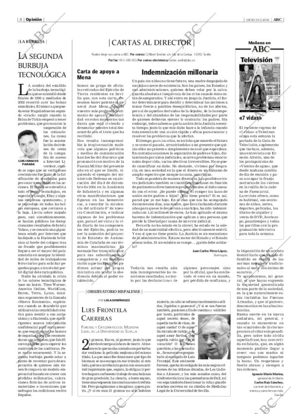 ABC SEVILLA 19-01-2006 página 8