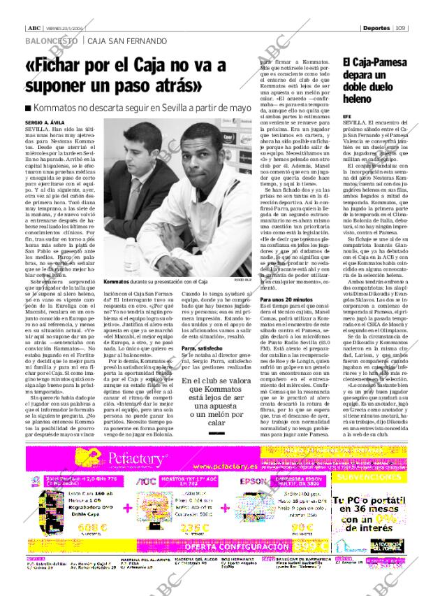 ABC SEVILLA 20-01-2006 página 109