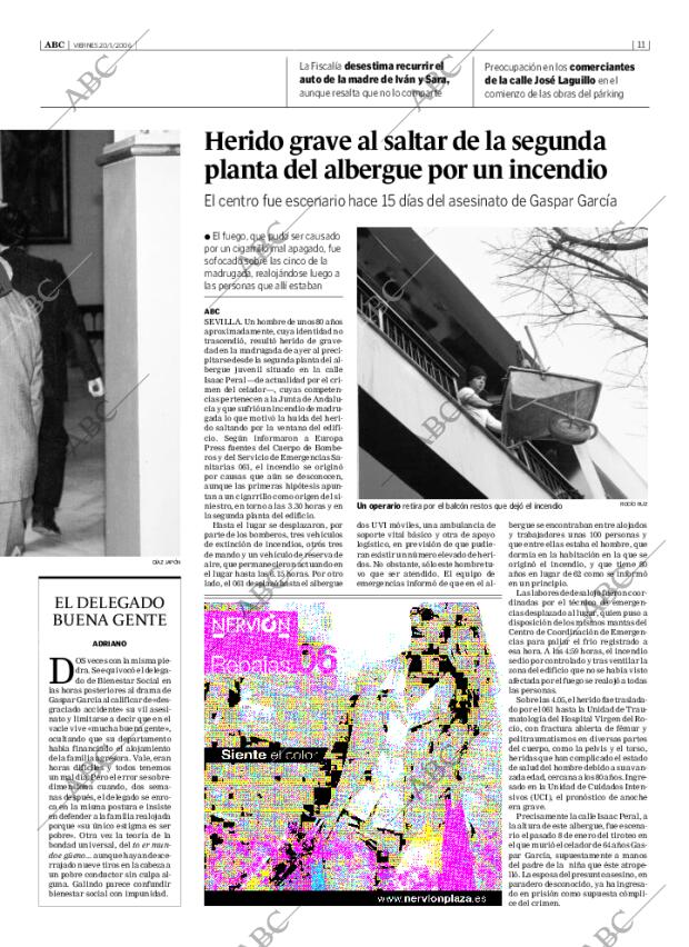 ABC SEVILLA 20-01-2006 página 11