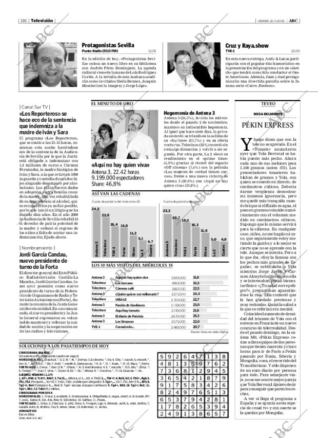 ABC SEVILLA 20-01-2006 página 116