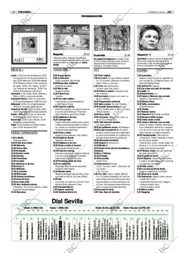 ABC SEVILLA 20-01-2006 página 118