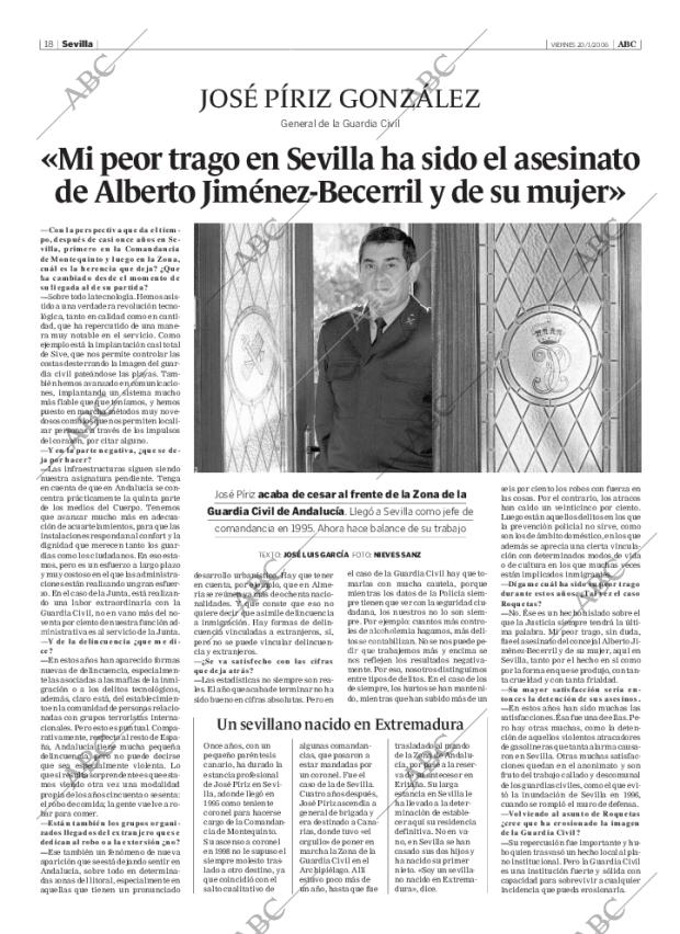 ABC SEVILLA 20-01-2006 página 18