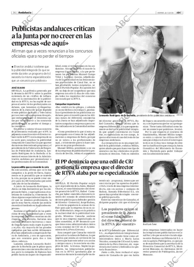 ABC SEVILLA 20-01-2006 página 36