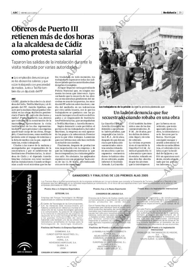 ABC SEVILLA 20-01-2006 página 39