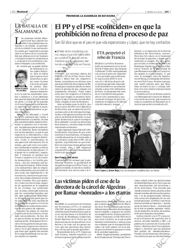 ABC SEVILLA 20-01-2006 página 48