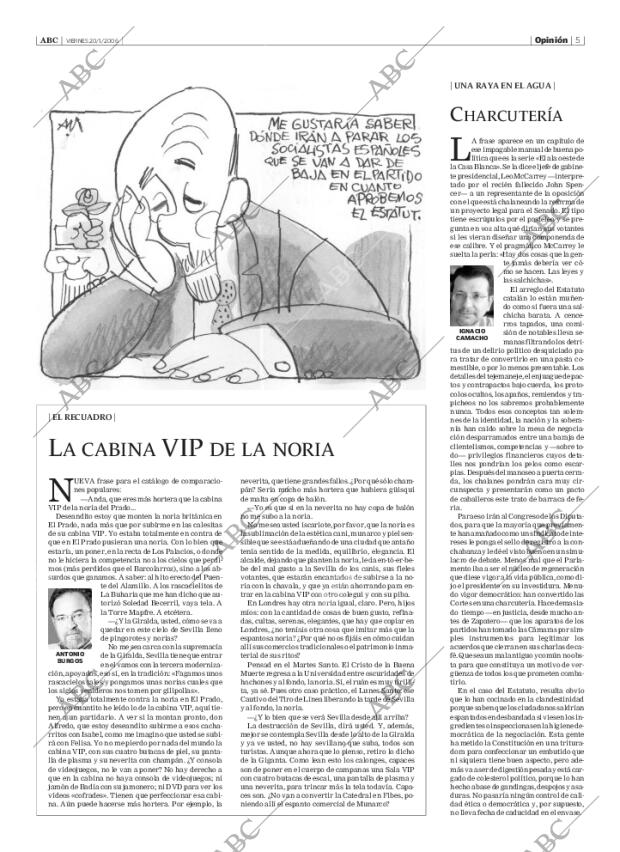 ABC SEVILLA 20-01-2006 página 5
