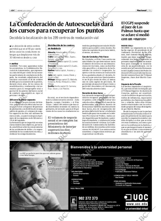 ABC SEVILLA 20-01-2006 página 51