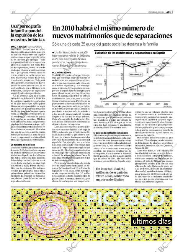 ABC SEVILLA 20-01-2006 página 60