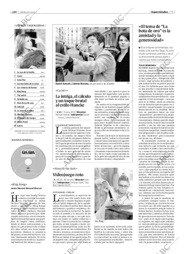ABC SEVILLA 20-01-2006 página 73