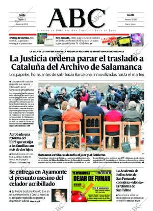 ABC SEVILLA 21-01-2006 página 1