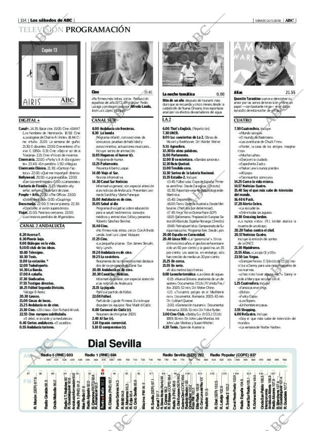 ABC SEVILLA 21-01-2006 página 114