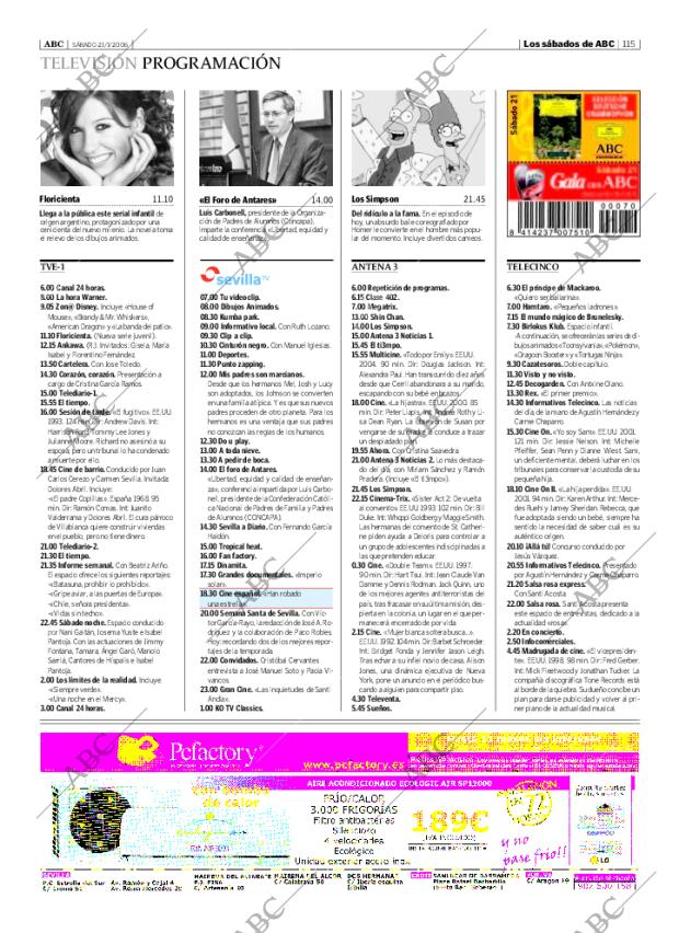 ABC SEVILLA 21-01-2006 página 115