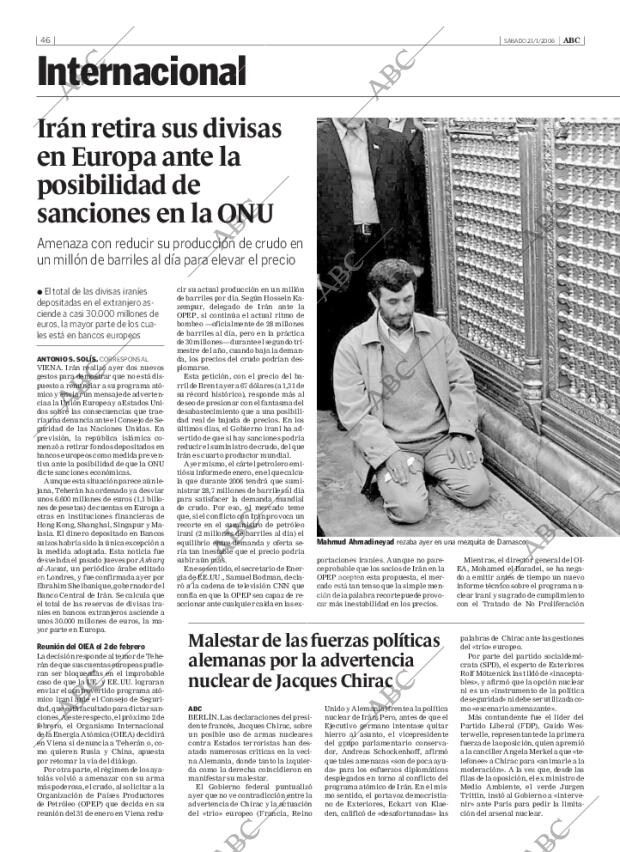 ABC SEVILLA 21-01-2006 página 46