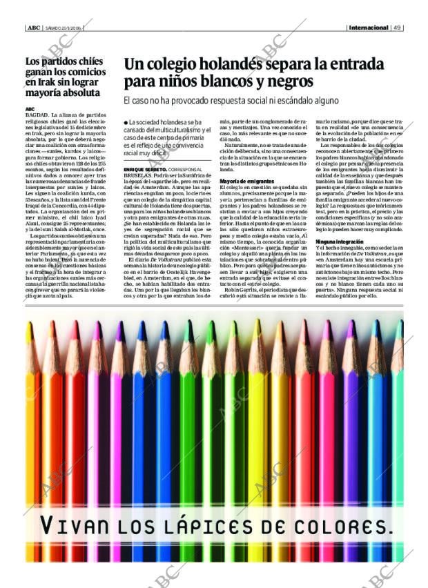 ABC SEVILLA 21-01-2006 página 49