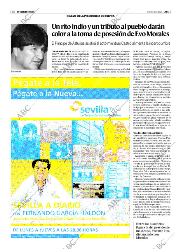 ABC SEVILLA 21-01-2006 página 50